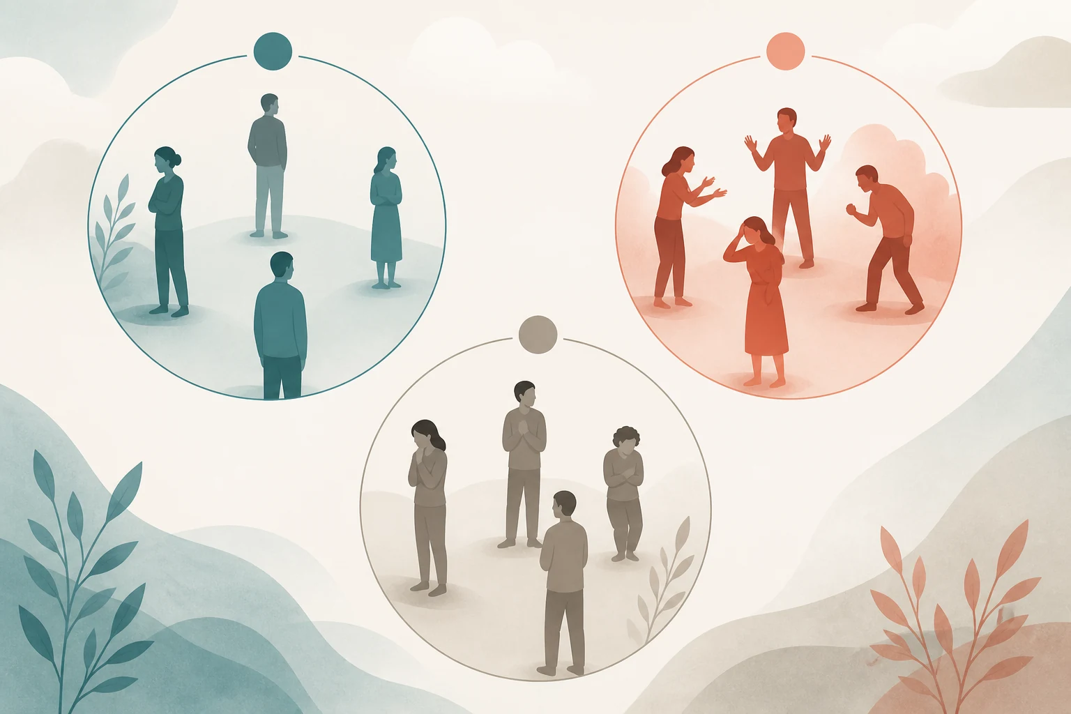 Three personality disorder clusters