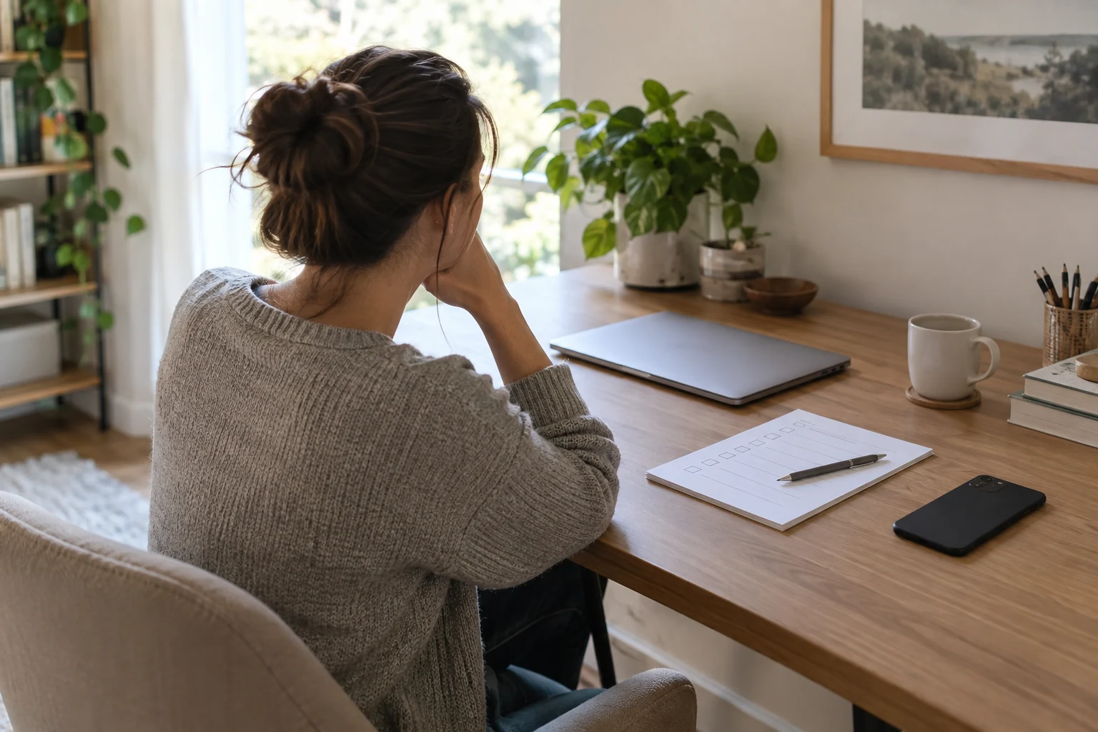 Quiet office task avoidance